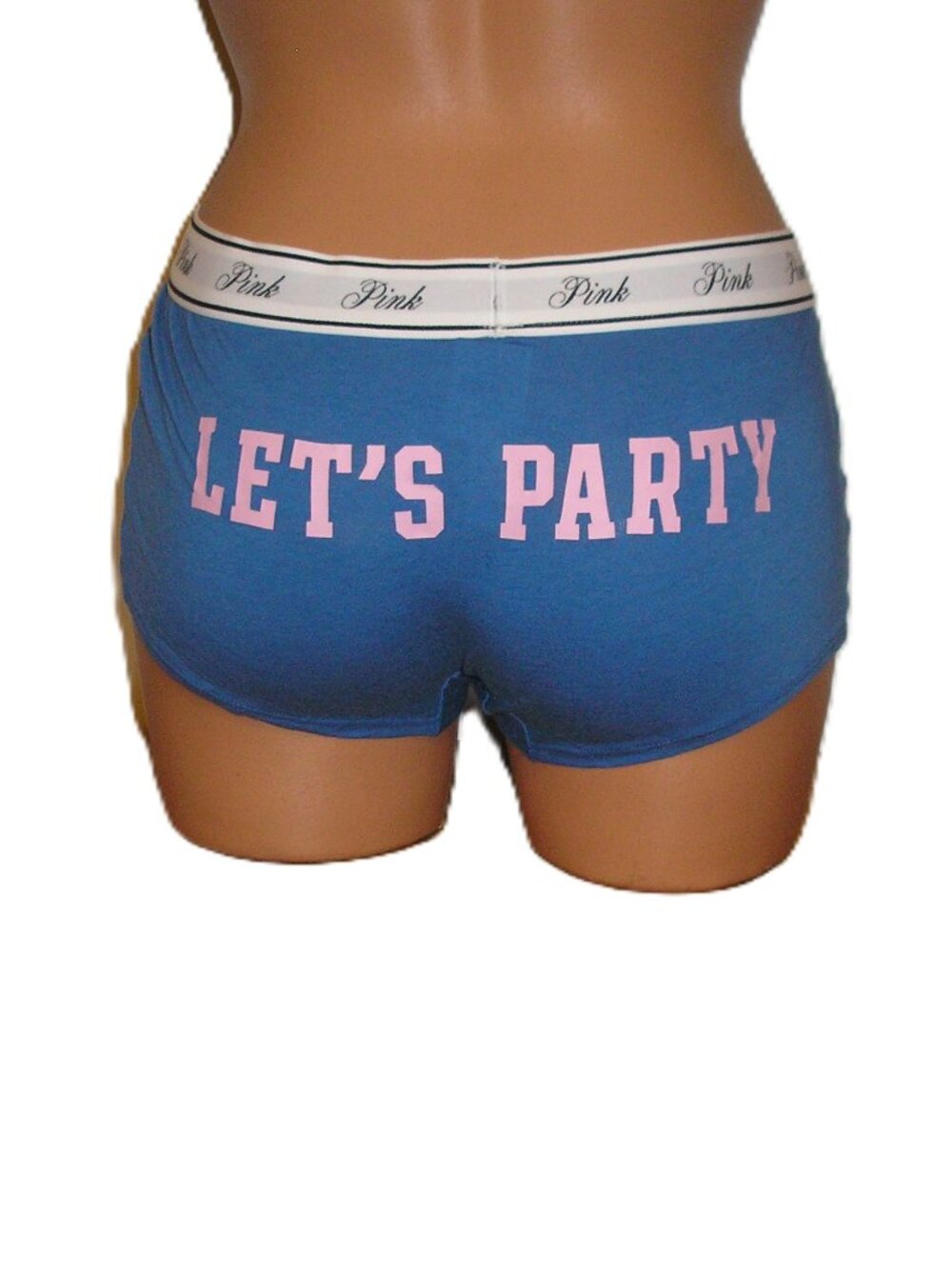 Victoria's Secret Pink - Let's Party Shortie Boyshorts Panties, Medium